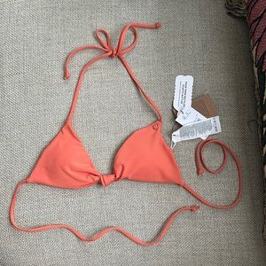 Volcom triangle bikini top XS